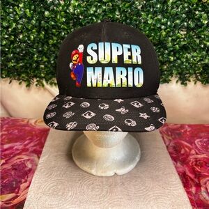 Nintendo super Mario bros adjustable hat youth
